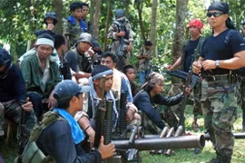 Philippine insurgents kidnap German citizen