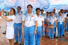 Flag-hoisting ceremony for ABG5 held