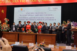 Investment Agreement for Nam Dinh 1 thermal power plant project signed