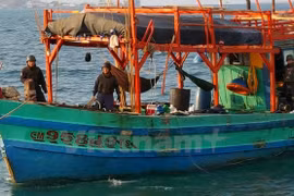 Thai police seize four Vietnamese fishing boats