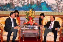 PM urges Chinese firm to hasten Hanoi’s railway building