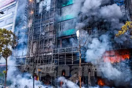 Hanoi police announce karaoke fire causes