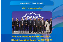 Vietnam News Agency re-elected to OANA Executive Board 