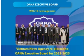 Vietnam News Agency re-elected to OANA Executive Board 