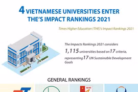 Vietnamese universities enter THE’s Impact Rankings 2021