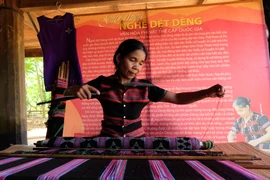 Beauty of Ta Oi ethnic costume