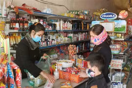 Life goes on as usual in Son Loi commune