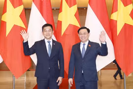 NA Chairman holds talks with Singaporean counterpart