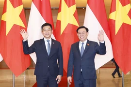 NA Chairman holds talks with Singaporean counterpart