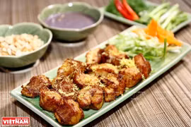Cha ca features Hanoi flavours