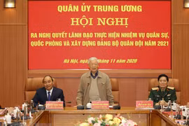 Party leader chairs Central Military Commission’s meeting 