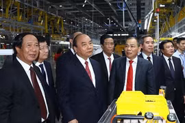 VinFast auto manufacturing factory opens in Hai Phong