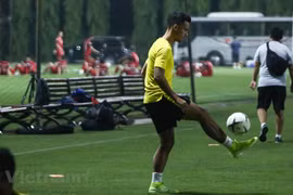 Vietnam runs into Malaysia prior to match 