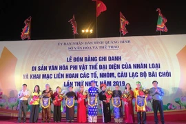 Quang Binh welcomes UNESCO status for Bai Choi singing