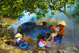 Village well in Vietnamese people's life