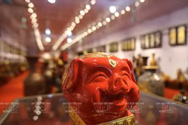 Pottery village makes piggy banks for Tet