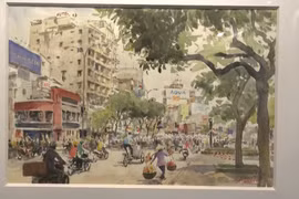 Vietnamese-French painter and dreams about the homeland