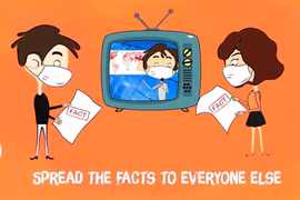 External information greatly contributes to COVID-19 fight