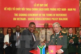 Vietnam, South Africa hold defence policy dialogue
