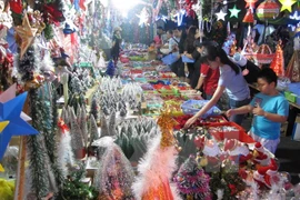 Made-in-Vietnam products dominate seasonal market in Can Tho