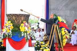Cambodia celebrates 62nd Independence Day