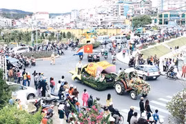 Flower festival returns to Da Lat