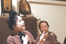 Contemporary verse meets traditional in music performance