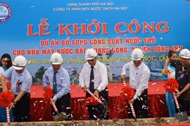 Hanoi upgrades Bac Thang Long-Van Tri water plant 