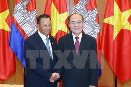 Cambodian Senate President concludes Vietnam visit 