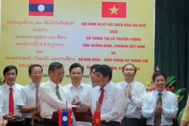 Vietnamese, Lao localities bolster communications links