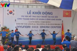 Hanoi disadvantaged youth provided with vocational courses