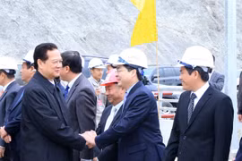 First Lai Chau hydropower turbine’s operation celebrated