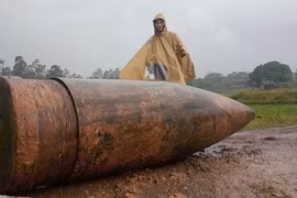 Artillery shell defused in Quang Tri province
