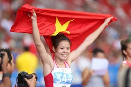 Vietnam dominates international athletics tournament in HCM City
