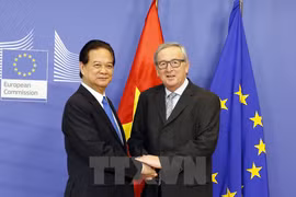 Press statement by Vietnamese PM and EU leaders 