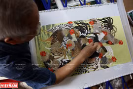 Quat Dong embroidery village