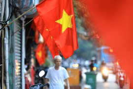 Hanoi streets colourful to celebrate National Day