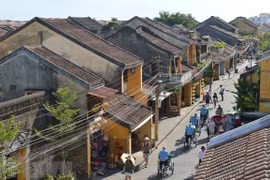 Space and time contained in Hoi An ancient wooden houses. (Photo: VNA)