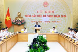 Prime Minister Pham Minh Chinh addresses the conference. (Photo: VNA)