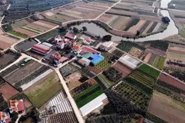 A view of Me So commune of Van Giang district of Hung Yen (Photo: VNA)
