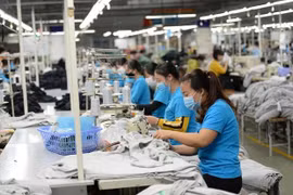 Textile and garment firms have enjoyed a more robust business result on the back of an increase in orders. (Photo: VNA)