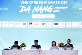 At the presss conference on VNExpress Marathon Da Nang Midnight on July 11. (Photo: VNA)