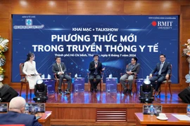 At the event (Photo: HCM City University Medical Centre)