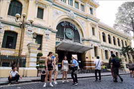 Saigon Central Post Office, a tourist landmark in HCM City (Photo: VNA)