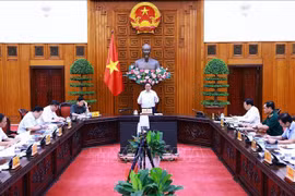PM Pham Minh Chinh speaks at the meeting (Photo: VNA)