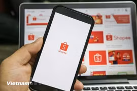 Shopee is among top e-commerce platforms in Vietnam. (Photo: VNA)