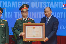 Outstanding contributors to peacekeeping activities honoured