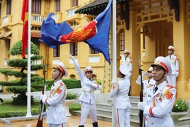Flag raising ceremony celebrates ASEAN’s 53rd founding anniversary