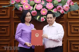 PM hands over decision appointing Vu Viet Trang VNA General Director