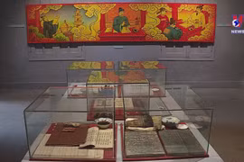 Exhibition welcomes in the Spring at Thang Long Imperial Citadel